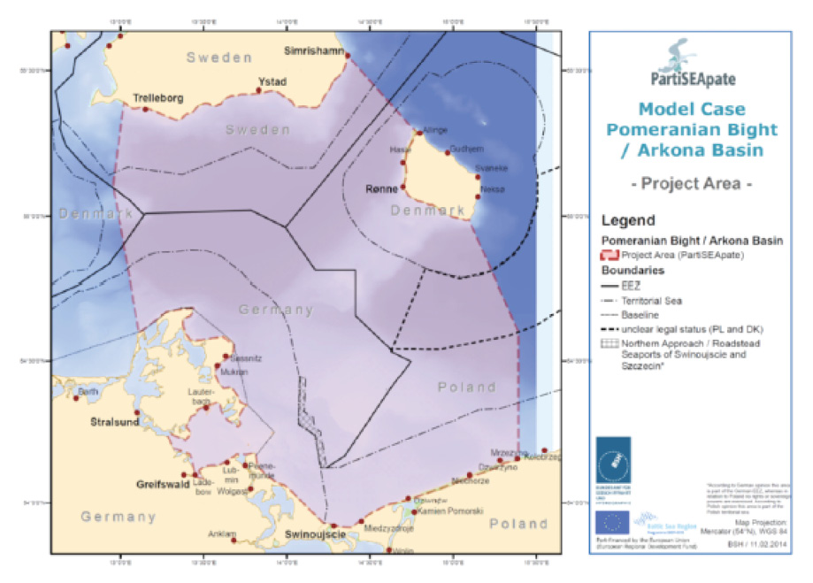 PartiSEApate model case for the Pomeranian Bight / Arkona Basin